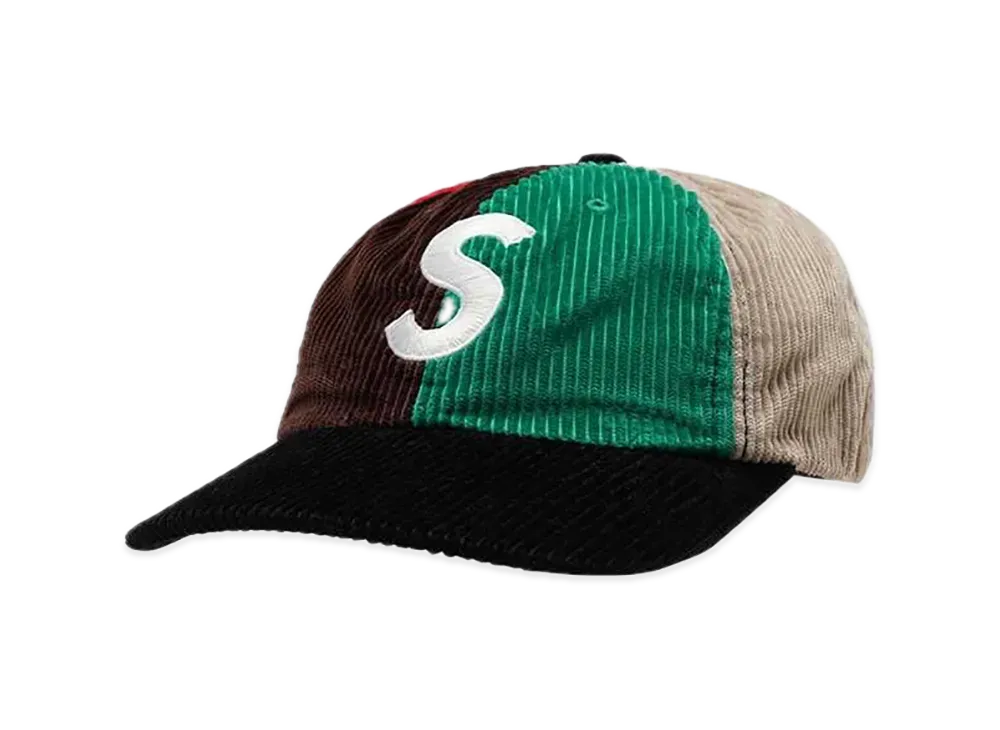 Supreme Corduroy S Logo 6-Panel "Multicolor"