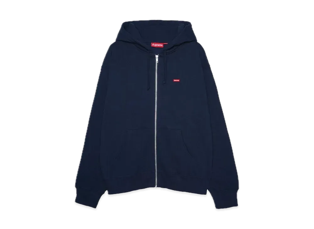 Supreme Small Box パーカー Lサイズ ネイビー ジップアップ Supreme】Small Box Zip Up Hooded Sweatshirt☆Navy☆24FW