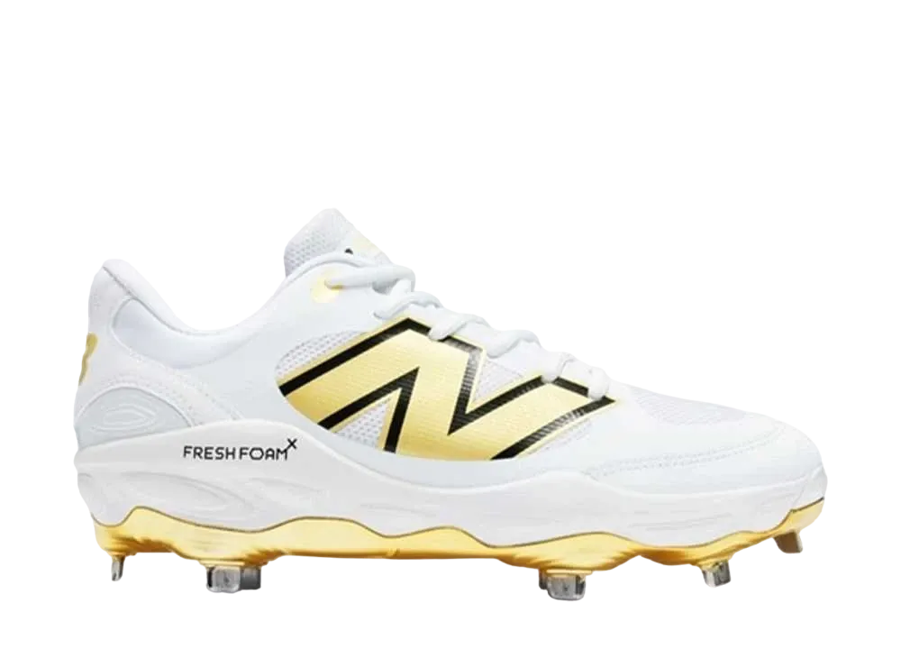 New Balance 3000V7 Metal "White/Gold"