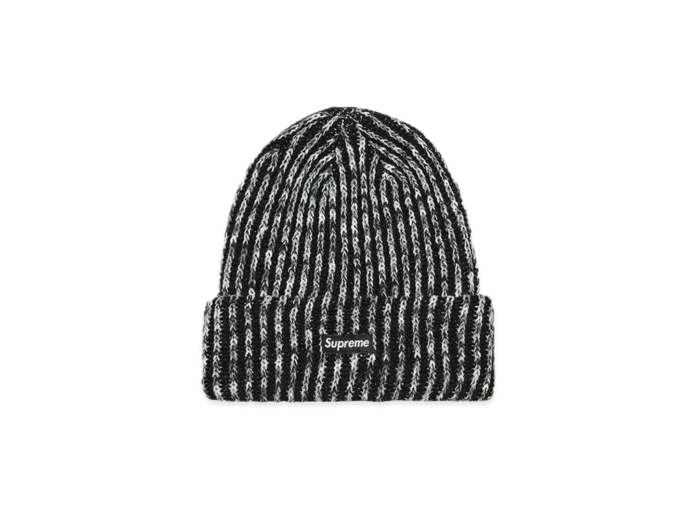Supreme Rainbow Loose Gauge Beanie "Black" (24FW)