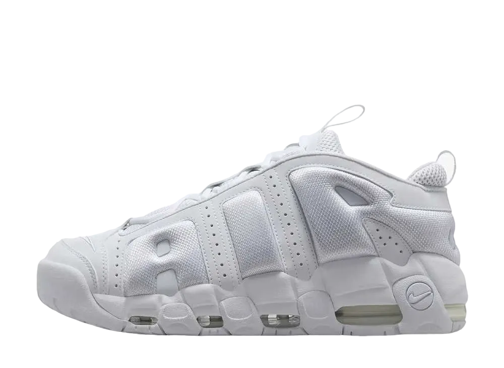 Nike Air More Uptempo Low "Triple White"