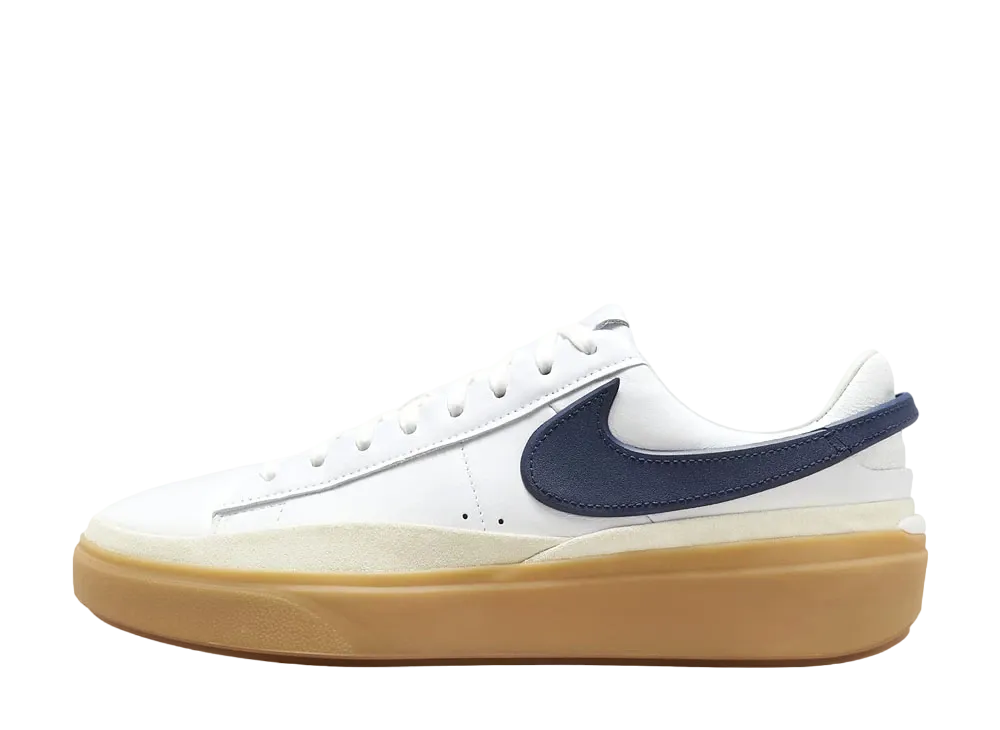 Nike Blazer Phantom Low "White/Summit White/Gum Yellow/Midnight Navy"