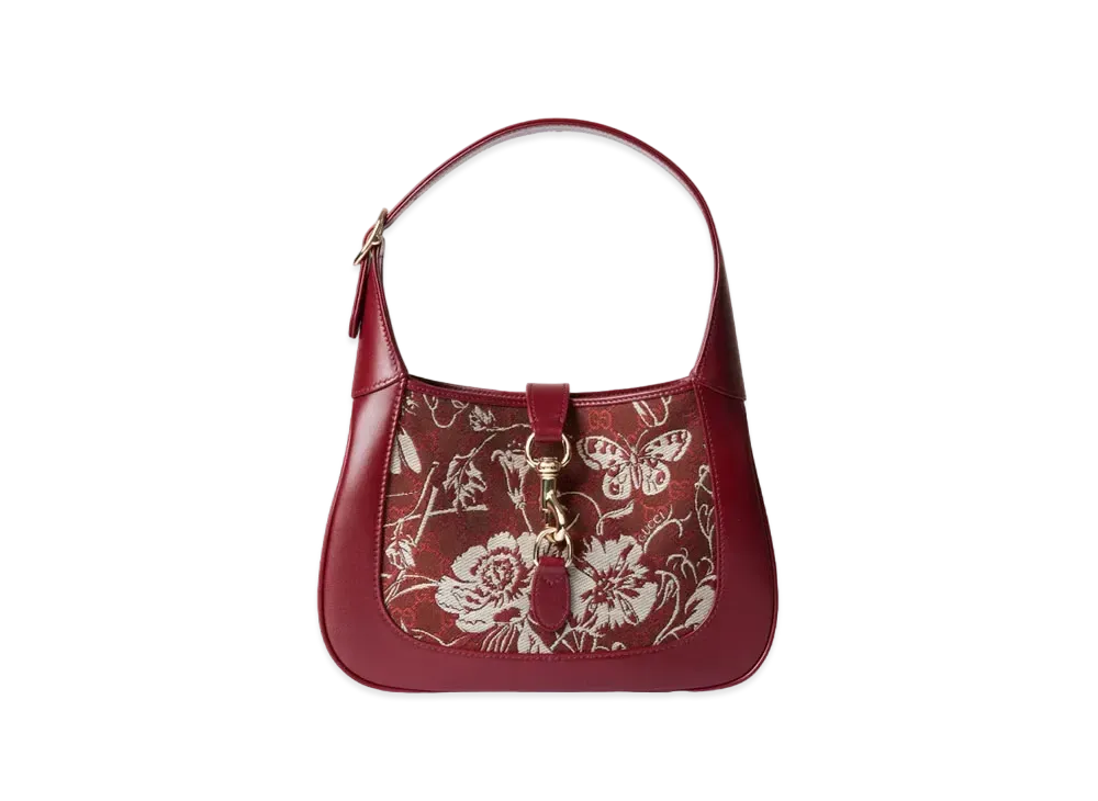 GUCCI Japan Exclusive Gucci Jackie Small Shoulder Bag "Rosso Ancora"