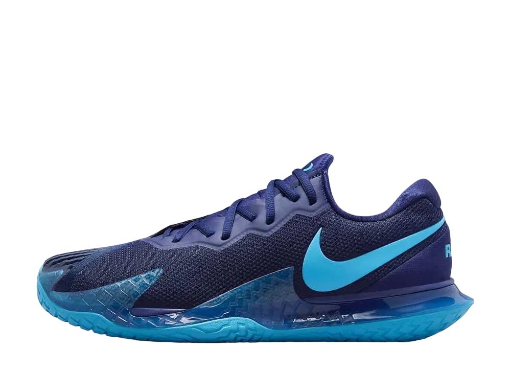 ナイキ コート ズームヴェイパー ケージ4 ラファ "ブルーボイド/レーザーブルー"