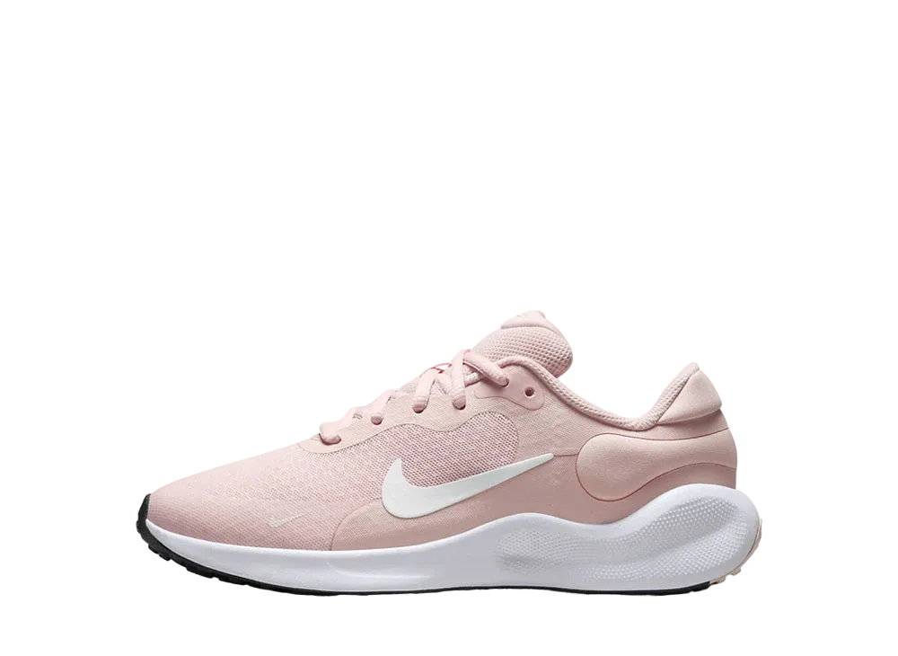 ナイキ GS レボリューション7 "エコーピンク/ホワイト/ブラック/サミットホワイト"