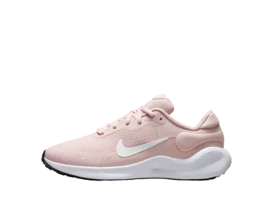 ナイキ GS レボリューション7 "エコーピンク/ホワイト/ブラック/サミットホワイト"