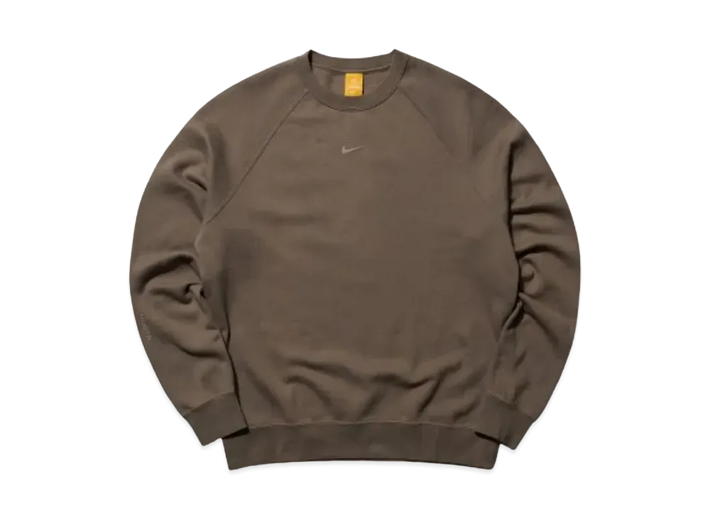 Nike x Drake NOCTA Men's Fleece Crewneck Sweatshirt "Olive Grey"