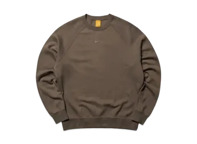 Nike x Drake NOCTA Men's Fleece Crewneck Sweatshirt "Olive Grey"