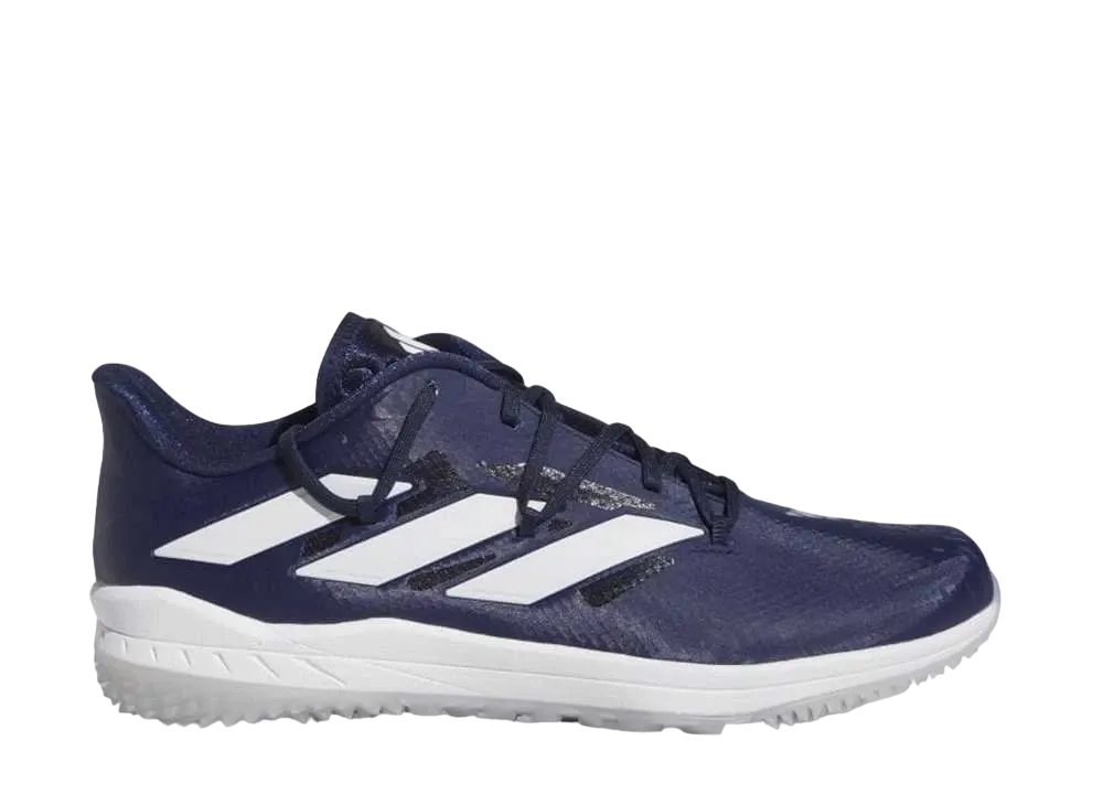 アディダス アディゼロ アフターバーナー 9 ターフ ベースボール "チームネイビーブルー/フットウェアホワイト/シルバーメタリック"