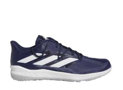 adidas Adizero Afterburner 9 Turf Baseball "Team Navy Blue/Footwear White/Silver Metallic"
