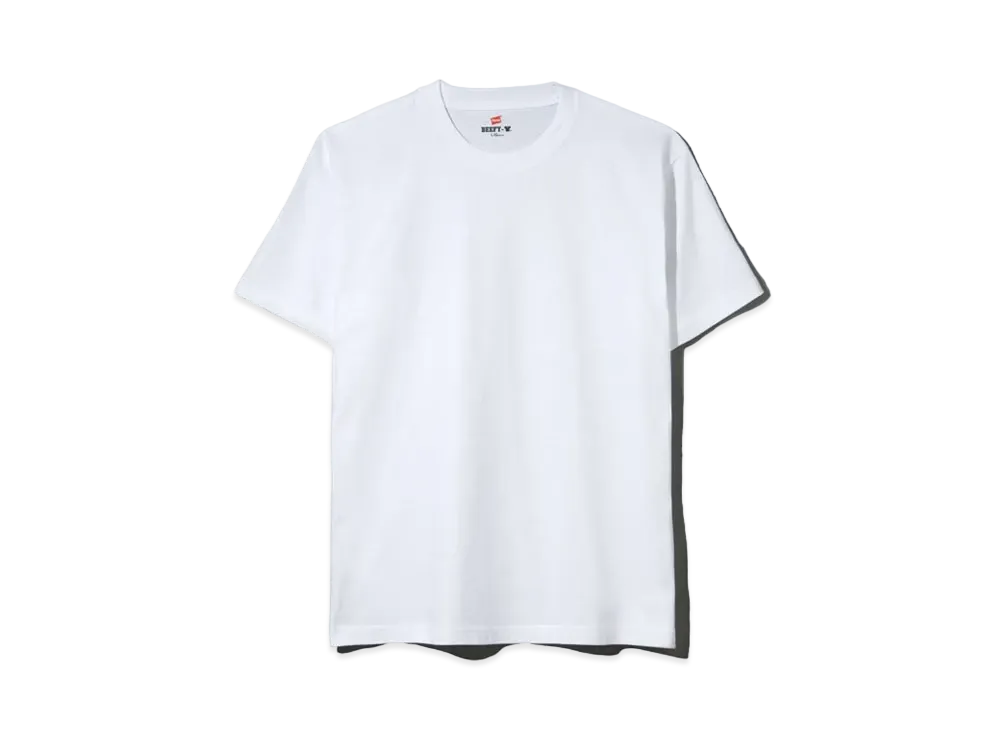 Hanes 2P BEEFY T-shirt "White"