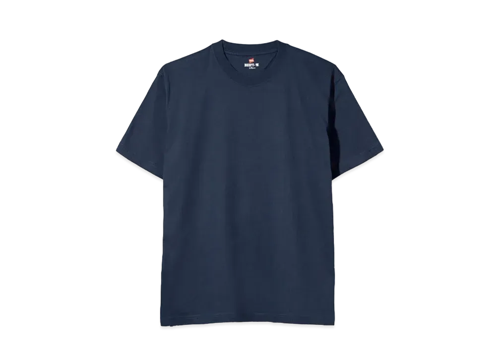 Hanes 2P BEEFY T-shirt "Navy"