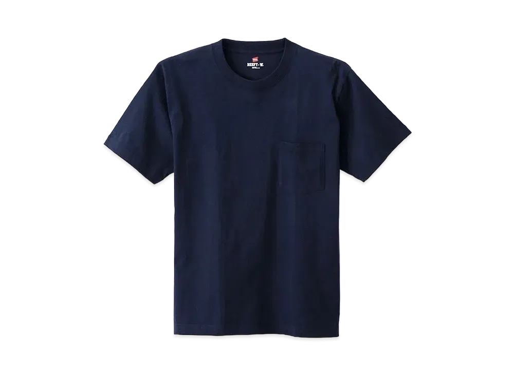 Hanes BEEFY Pocket T-shirt "Navy"