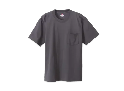 Hanes BEEFY Pocket T-shirt "Dark Gray"