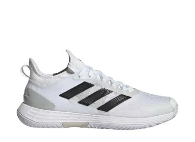 adidas Adizero Ubersonic 4.1 Tennis "Footwear White/Core Black/Matt Silver"
