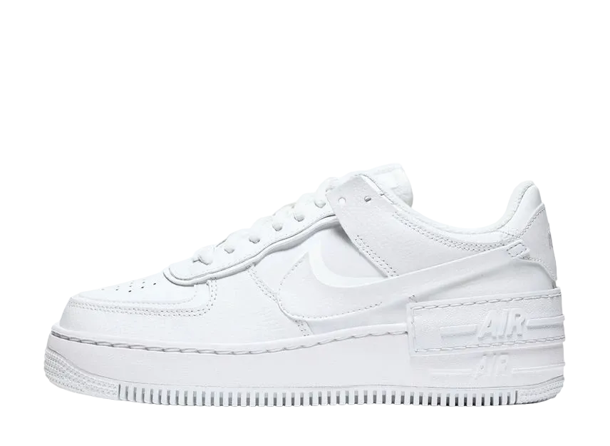Nike Women's Air Force 1 Low Shadow "Triple White"