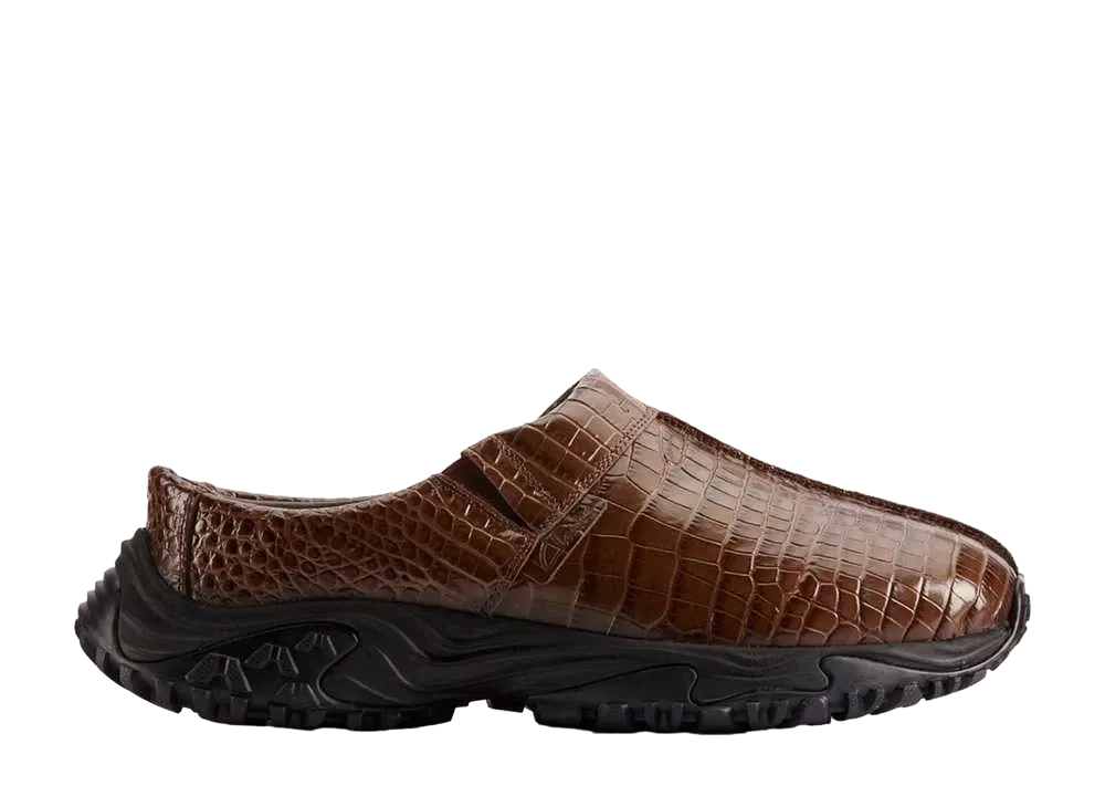 Martine Rose × Clarks Clog "Brown Croco Leather"