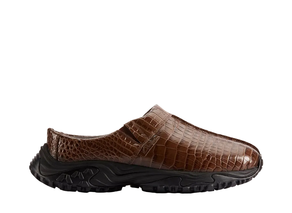 Martine Rose × Clarks Women's Clog "Brown Croc Leather"