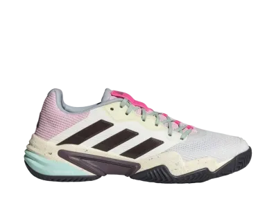 adidas Barricade 13 Tennis "Crystal White/Aurora Metallic/Semi Green Spark"