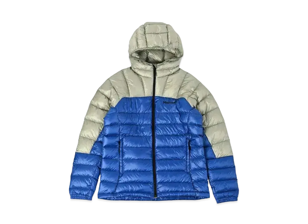 Marmot Dual Down Hoodie "Moss Gray/Blue"