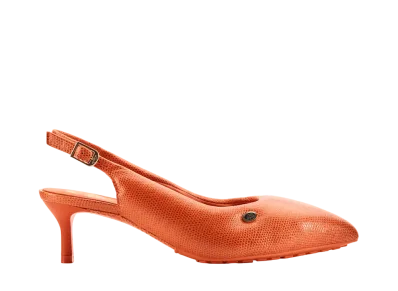 Martine Rose × Clarks Women's Sling "Orange Interest Leather"