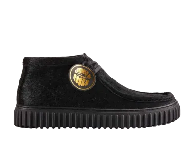 Martine Rose × Clarks Torhill Hi "Black Interest Leather"