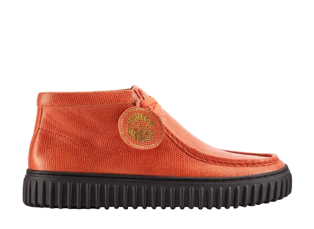 マーティンローズ × クラークス トーヒルハイ "オレンジインタレストレザー"