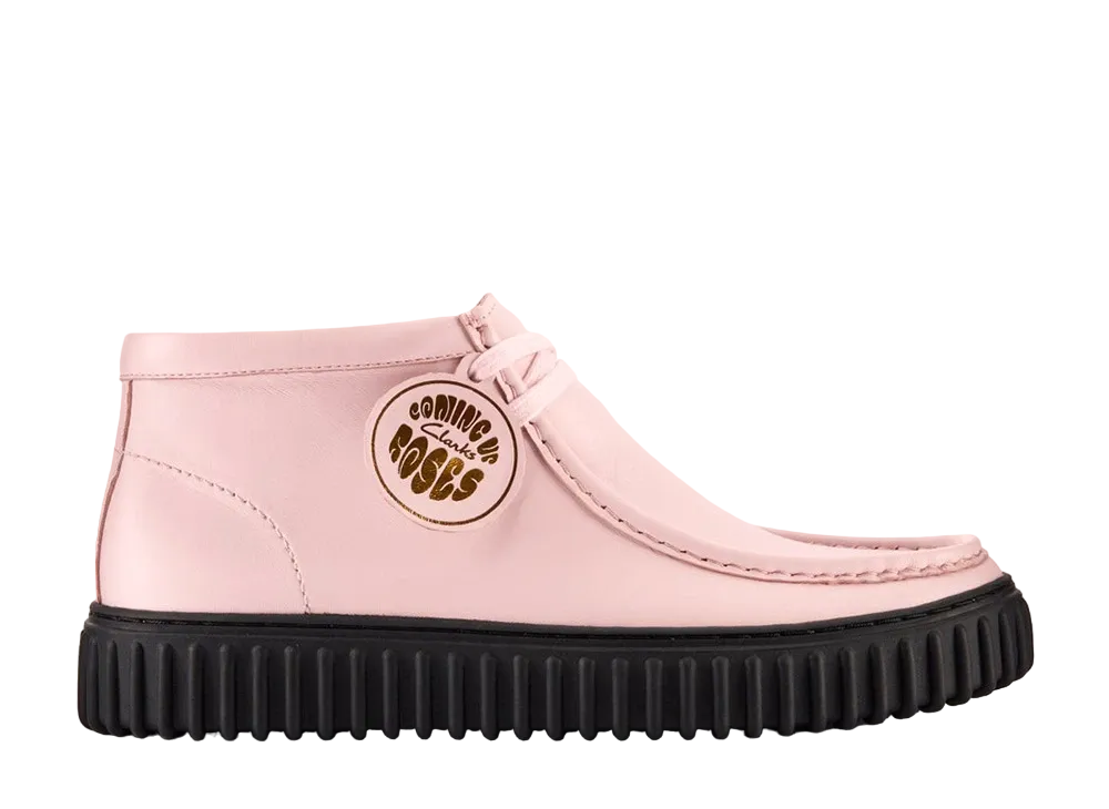 マーティンローズ × クラークス トーヒルハイ "ライトピンクレザー"