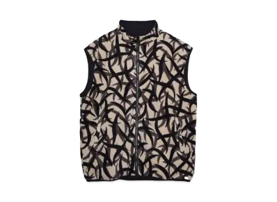 GRAMICCI REVERSIBLE FLEECE VEST "TRIBAL TERRA"