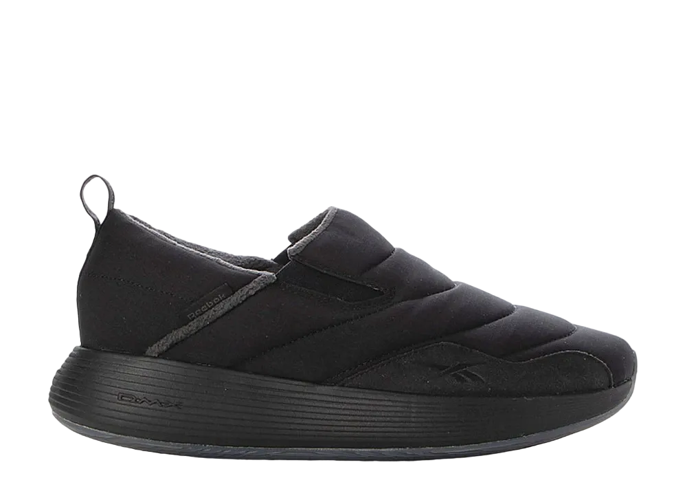 リーボック ディーエムエックス コンフォート プラス スリッポン ウィンター "ブラック"