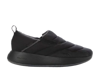 リーボック ディーエムエックス コンフォート プラス スリッポン ウィンター "ブラック"