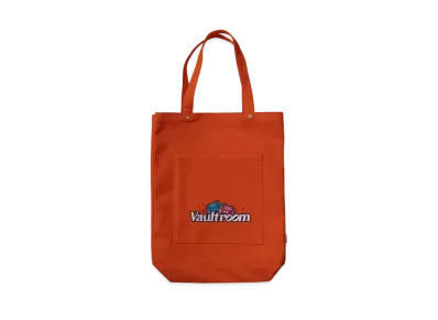 VAULTROOM Two Play Canvas Logo Tote Bag "Orange"