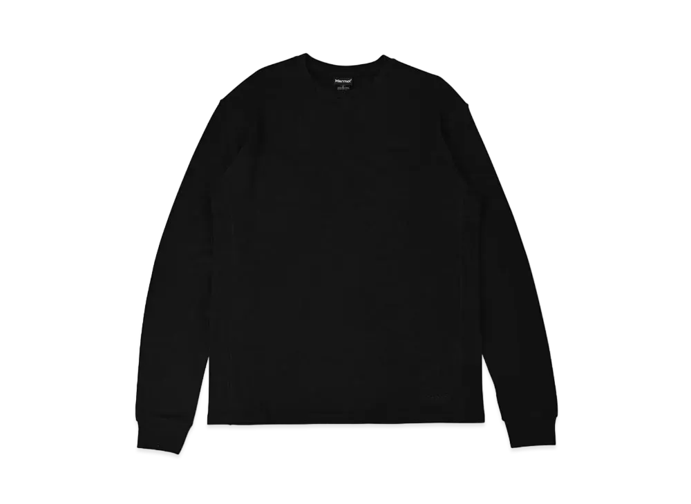 Marmot Climb Wool Skin Long Sleeve "Black"