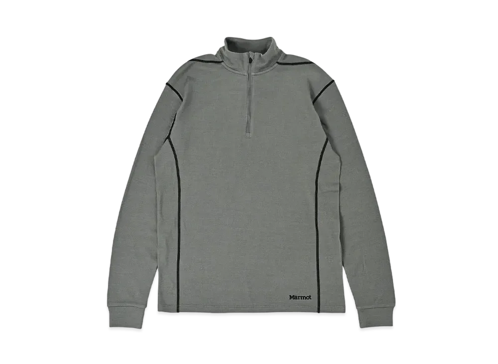 Marmot Climb Wool Skin Half-zip Long Sleeve "Gray"