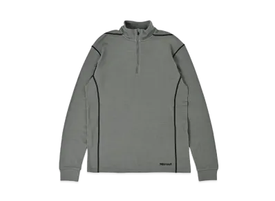 Marmot Climb Wool Skin Half-zip Long Sleeve "Gray"