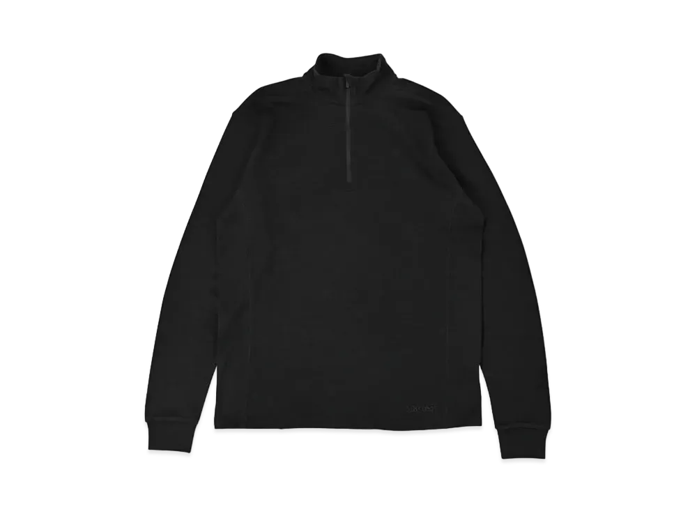Marmot Climb Wool Skin Half-zip Long Sleeve "Black"