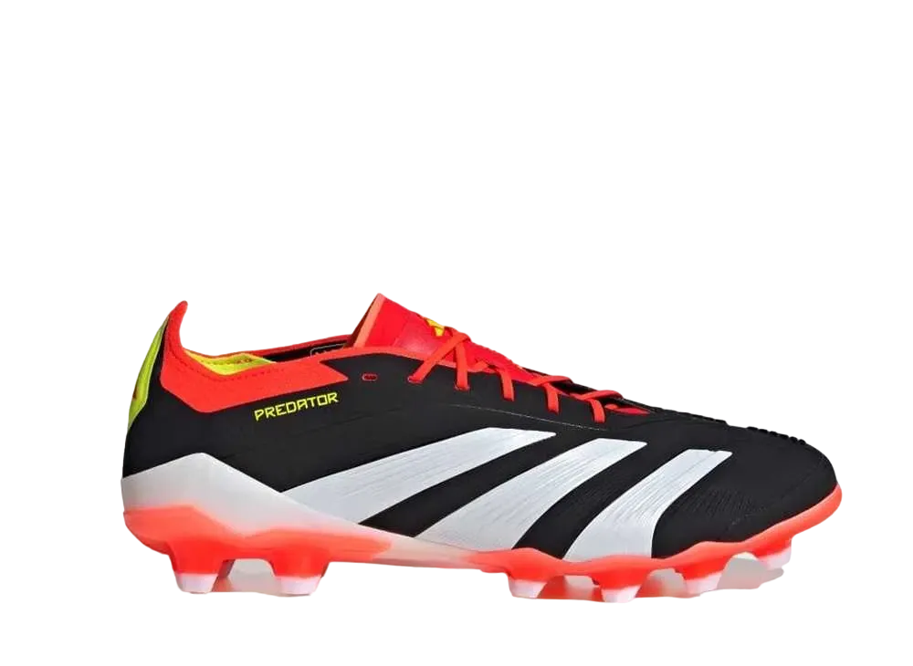 アディダス プレデター エリート HG/AG "コアブラック/フットウェアホワイト/ソーラーレッド"