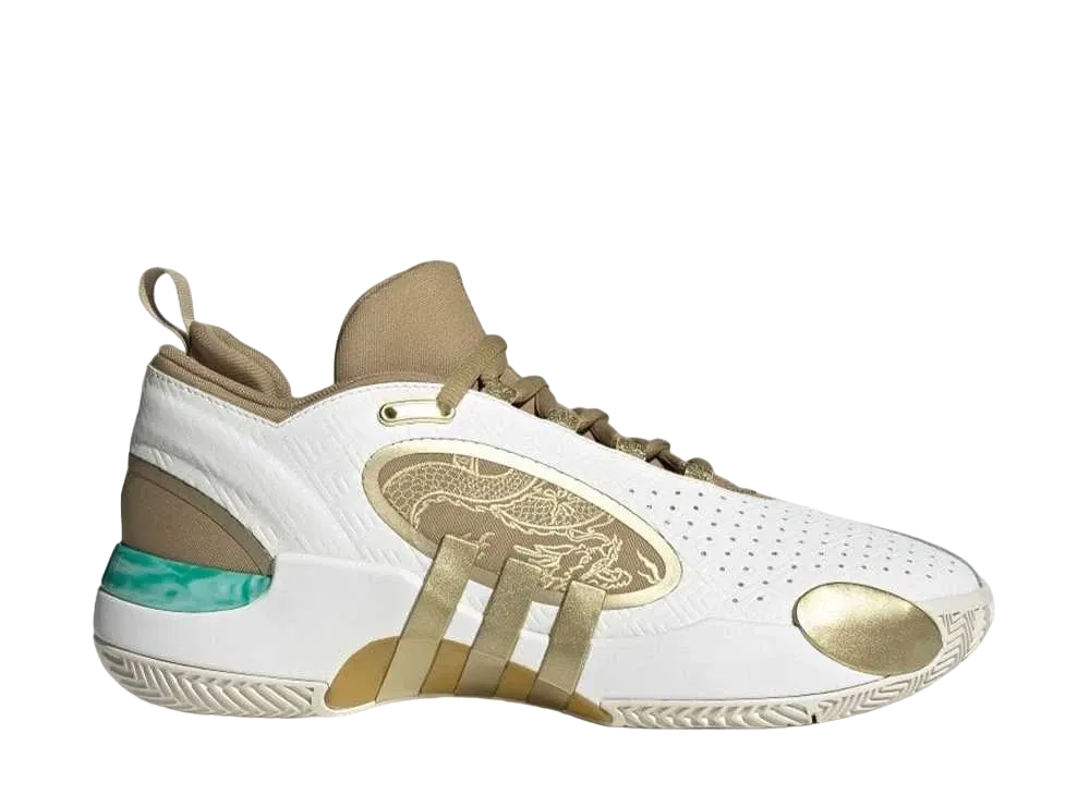 adidas D.O.N. Issue 5 "Core White/Matte Gold/Halo Gold"