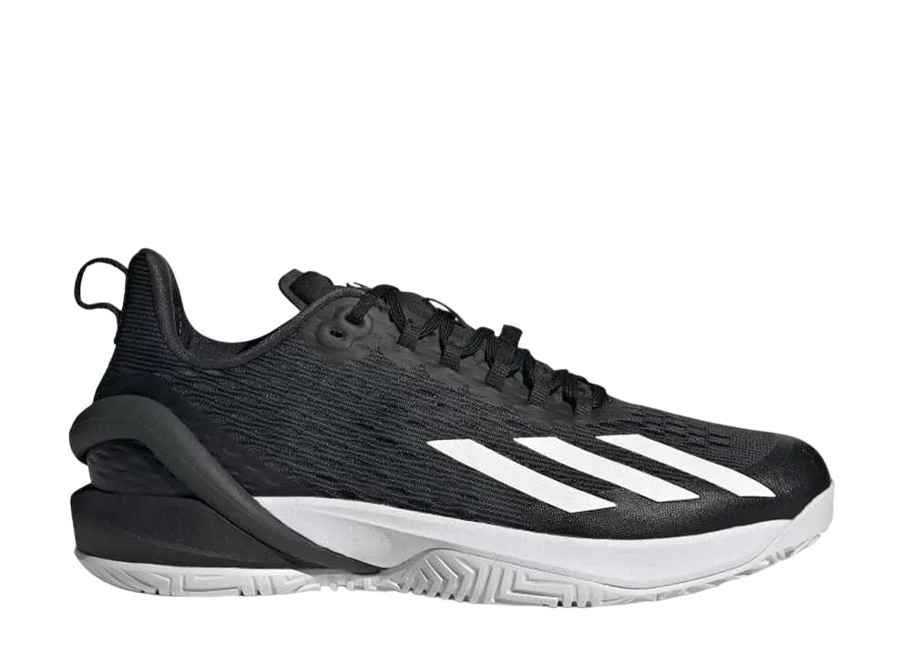 アディダス アディゼロ サイバーソニック テニス "コアブラック/フットウェアホワイト/カーボン"