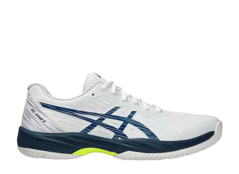 アシックス ゲルゲーム9 "ホワイト/マコブルー"