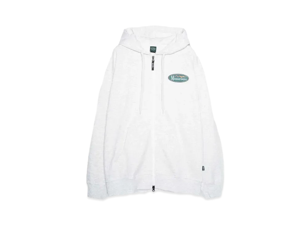 MANASTASH CASCADE HOODIE ORIGINAL LOGO "OATMEAL"