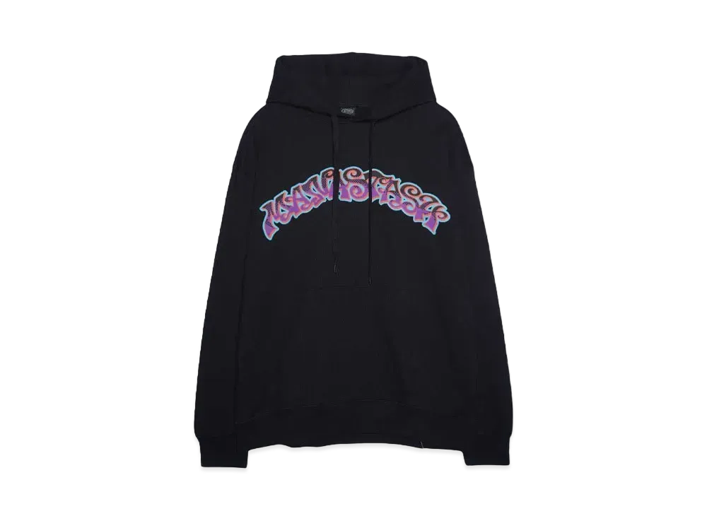 MANASTASH CiTee HOOD SWEAT MAZE LOGO "BLACK"