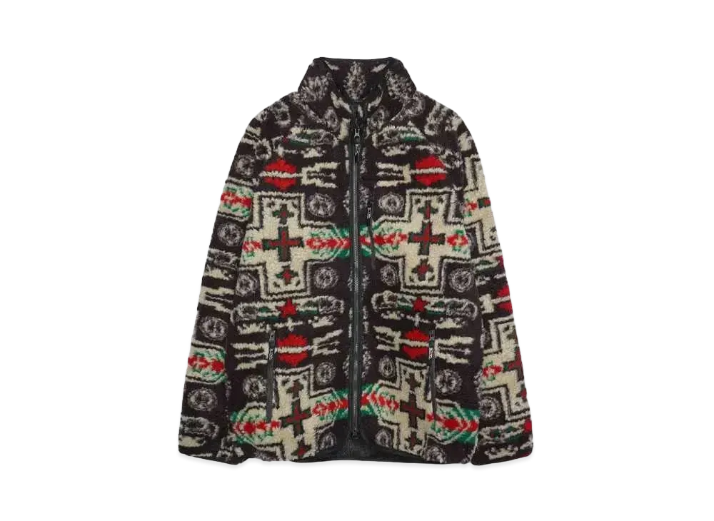 MANASTASH CHIMAYO FLEECE JKT "BROWN"