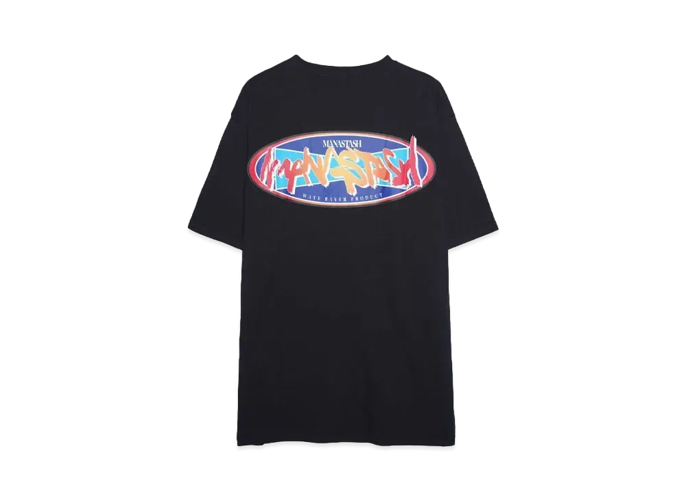 MANASTASH CiTee PAINT LOGO "BLACK"