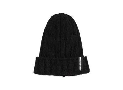 MANASTASH 90'S LOGO BEANIE II "BLACK"