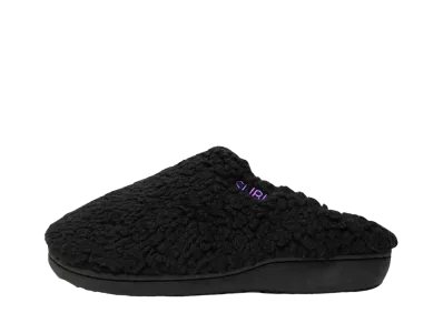 MANASTASH SUBU x MANASTASH BOA FLEECE SANDAL "BLACK"