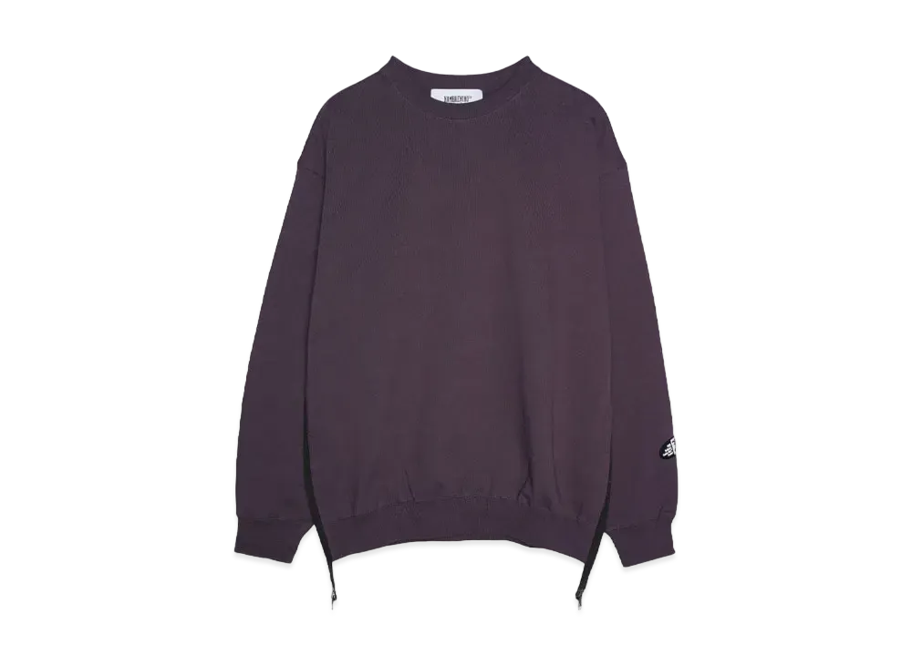 HOMBRE Nino VENTILATION CREW NECK "PURPLE"