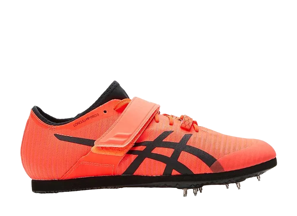 アシックス ロングジャンプ プロ3 "サンライズレッド/ブラック"