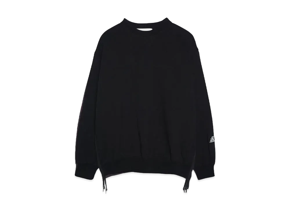 HOMBRE Nino VENTILATION CREW NECK "BLACK"