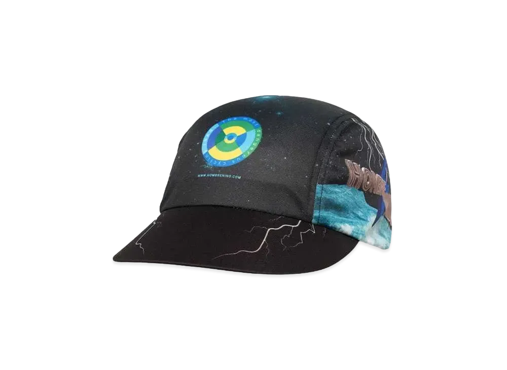 HOMBRE Nino CYCLE CAP "AOP BLACK"